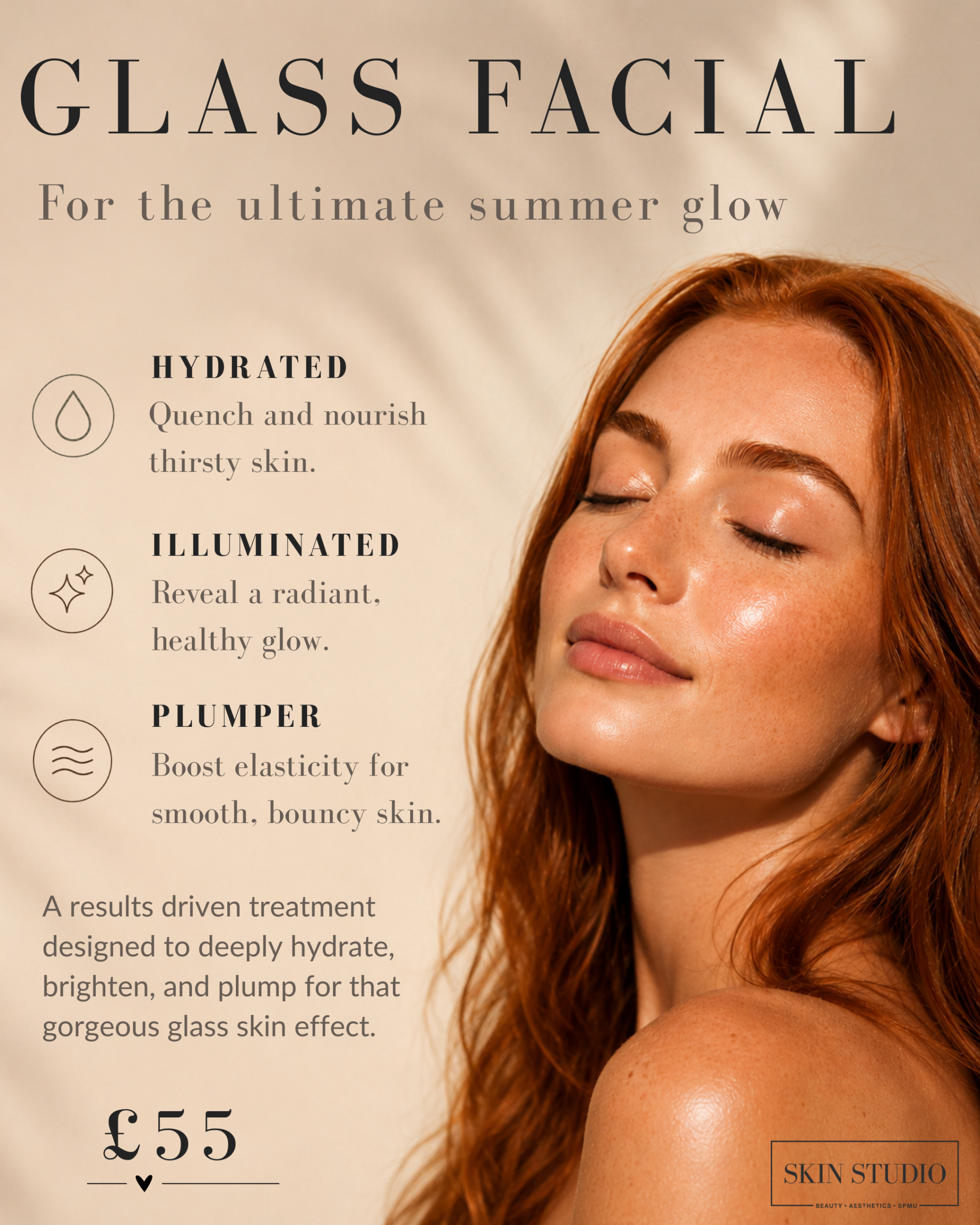 Thurs 25 Glass Facial